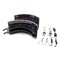 Fleetline Brake Shoe Kit - Two Lined Brake Shoes With Hardware, New, Abex, Ex, 23000 Gawr 4515QHP - alternate 5